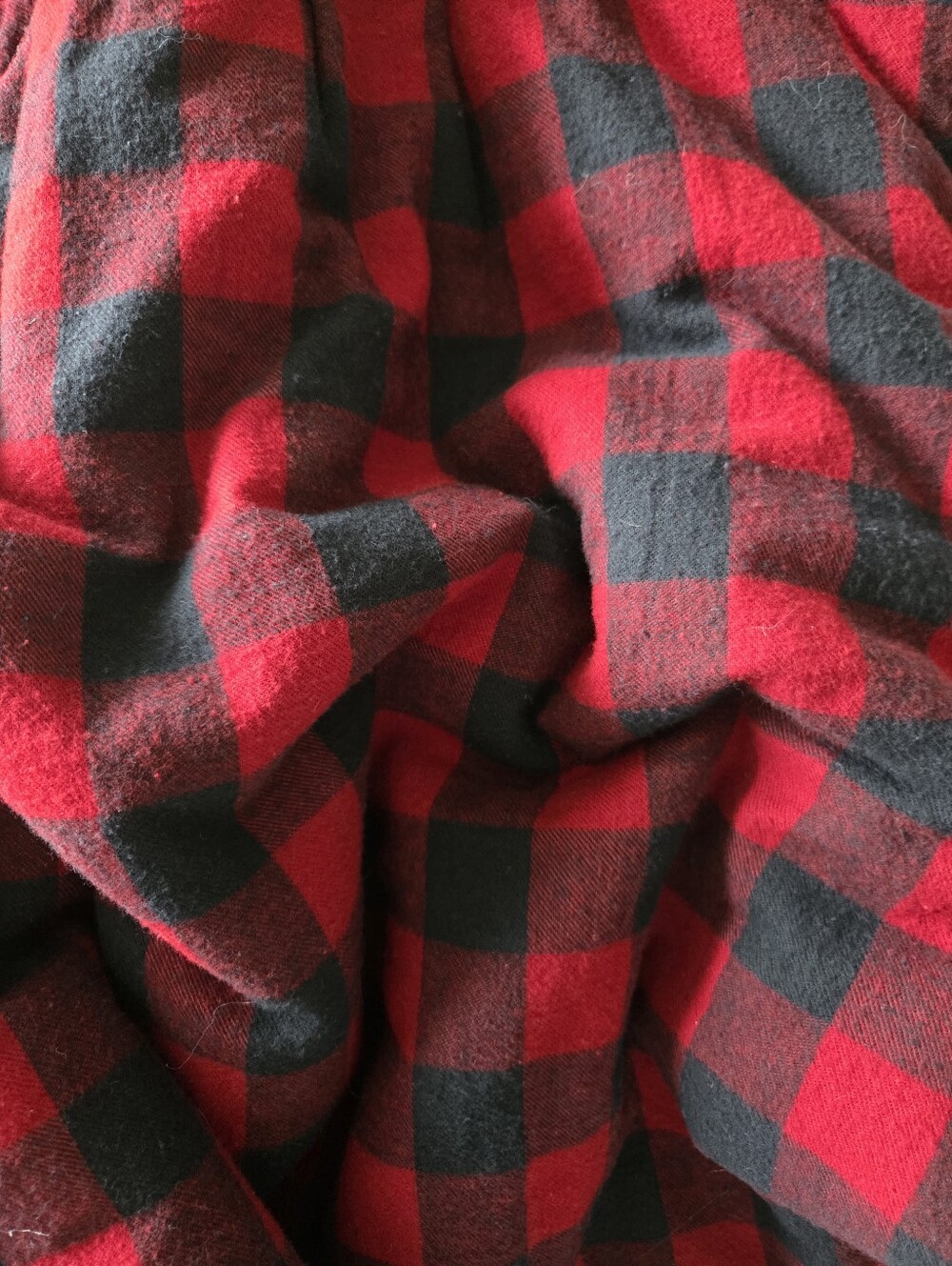L.L. Bean Relaxed Fit Buffalo Plaid Sherpa Lined Hooded Jacket Womens Size Small - Picture 4 of 10